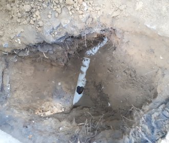 Pimasta kırık olan yeri kamaralı robot sistemiyle nokta tesbiti 